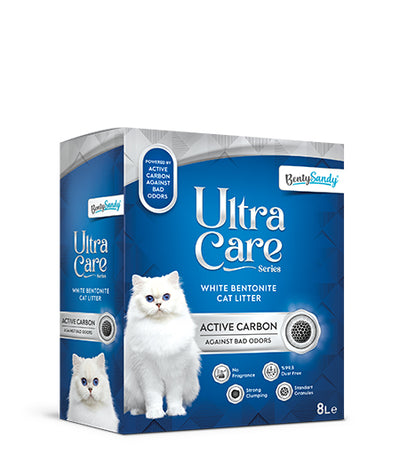 Άμμος Γάτας Bentysandy Ultra Care 8lt active carbon