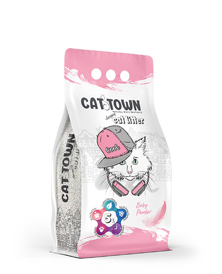 Άμμος Γάτας Cat Town 5lt baby powder