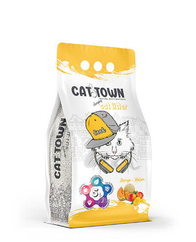 Άμμος Γάτας Cat Town 5lt melon
