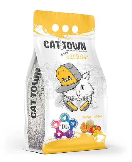 Άμμος Γάτας Cat Town 10lt melon