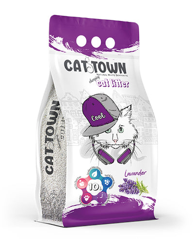 Άμμος Γάτας Cat Town 10lt lavender