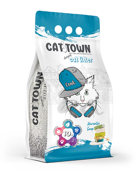 Άμμος Γάτας Cat Town 10lt marseille soap