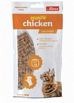 Les Filous Cat crunchy chicken 50gr