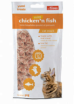 Les Filous Cat Mini chicken'n fish 50gr