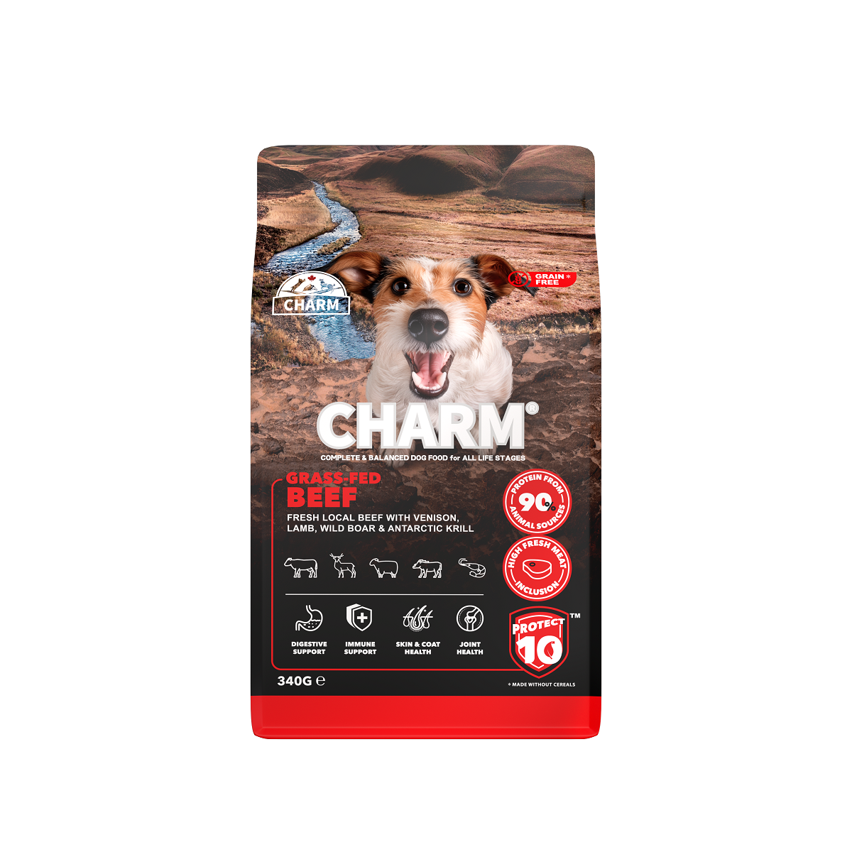 Charm Fresh Beef for Dogs 340gr