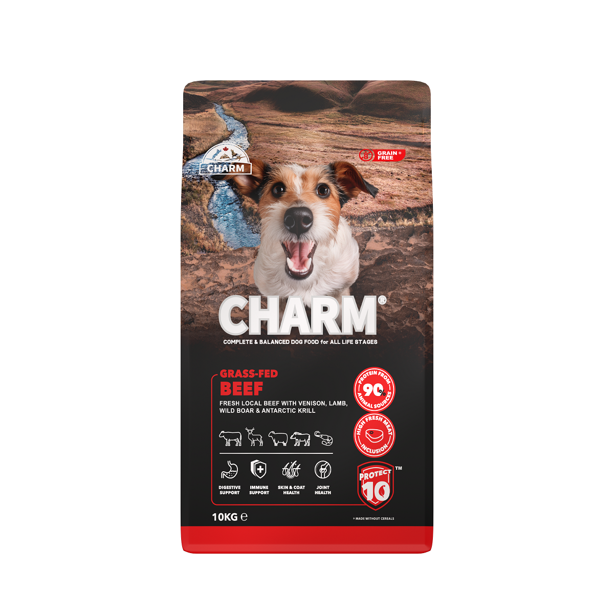 Charm Fresh Beef for Dogs 10KG