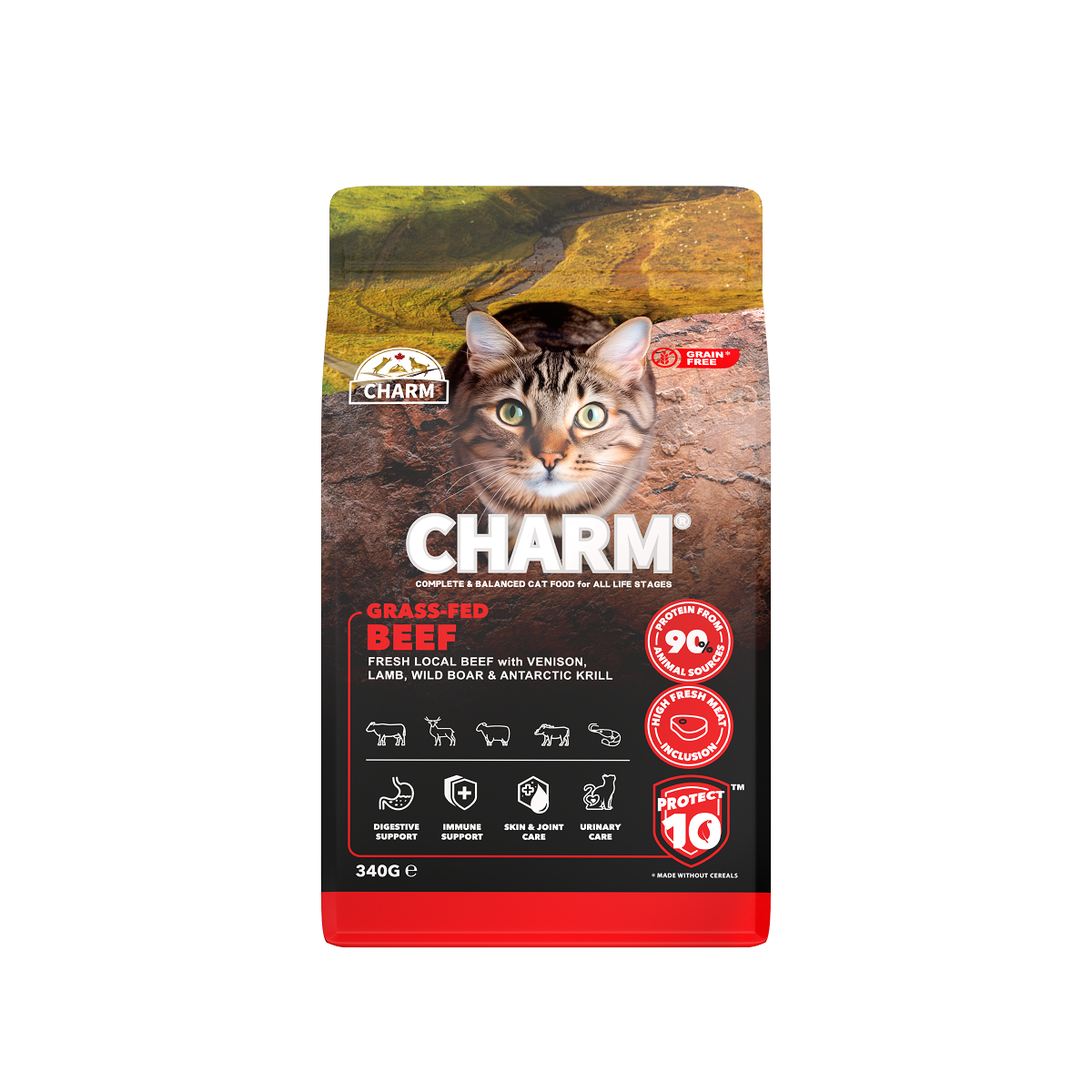Charm Fresh Beef for Cats 340gr