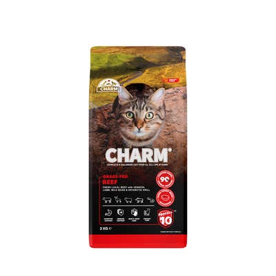 Charm Fresh Beef for Cats 2Kg