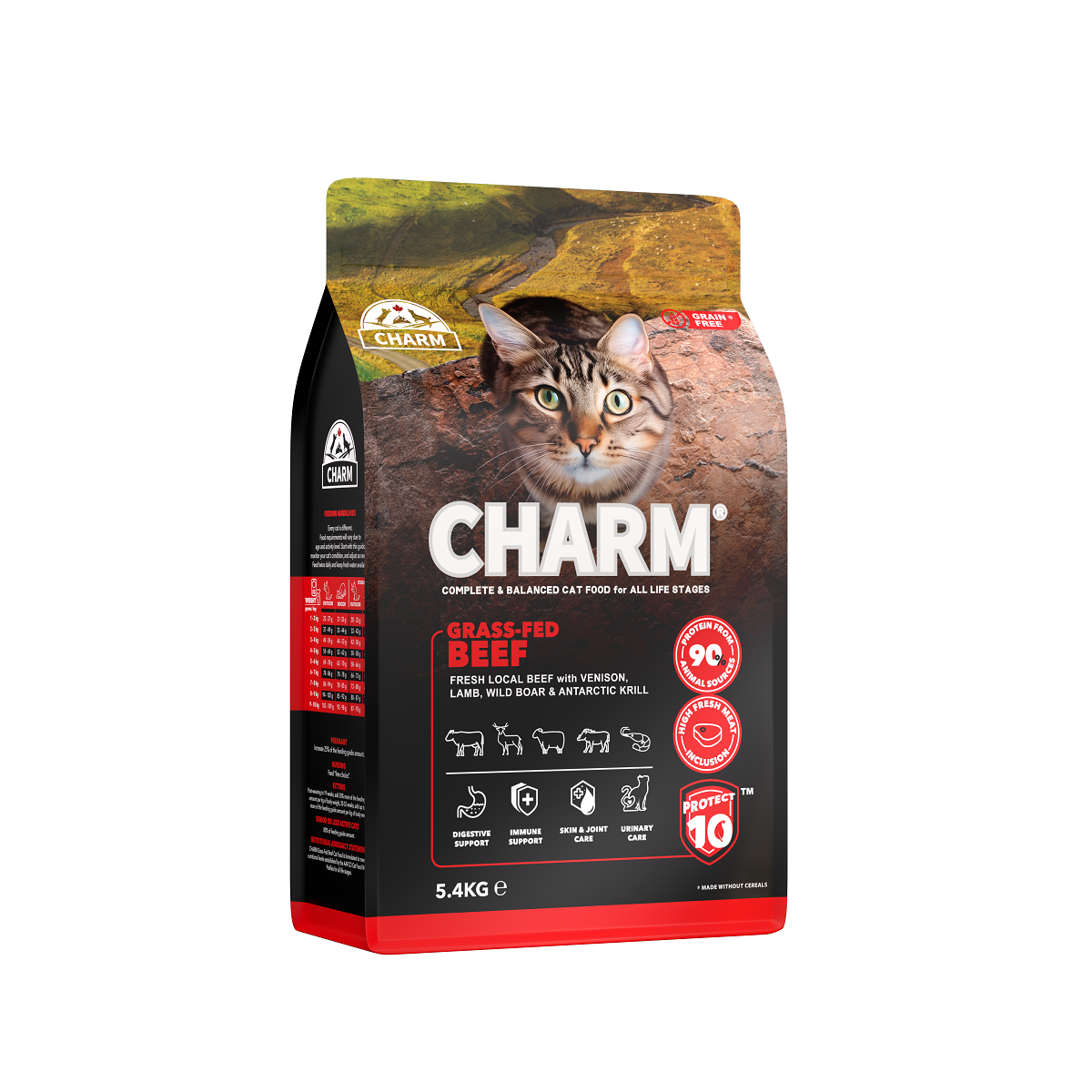 Charm Fresh Beef for Cats 5.4Kg