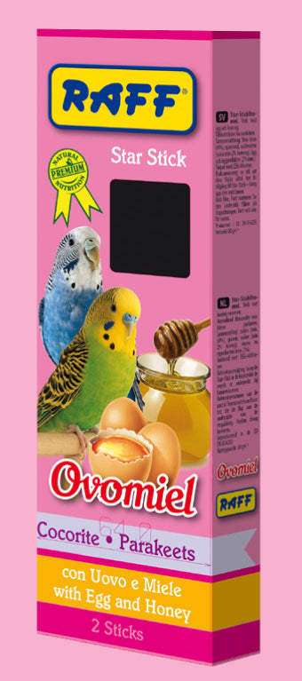 Στίκ Star για Παπαγαλάκια Egg & Honey Raff
