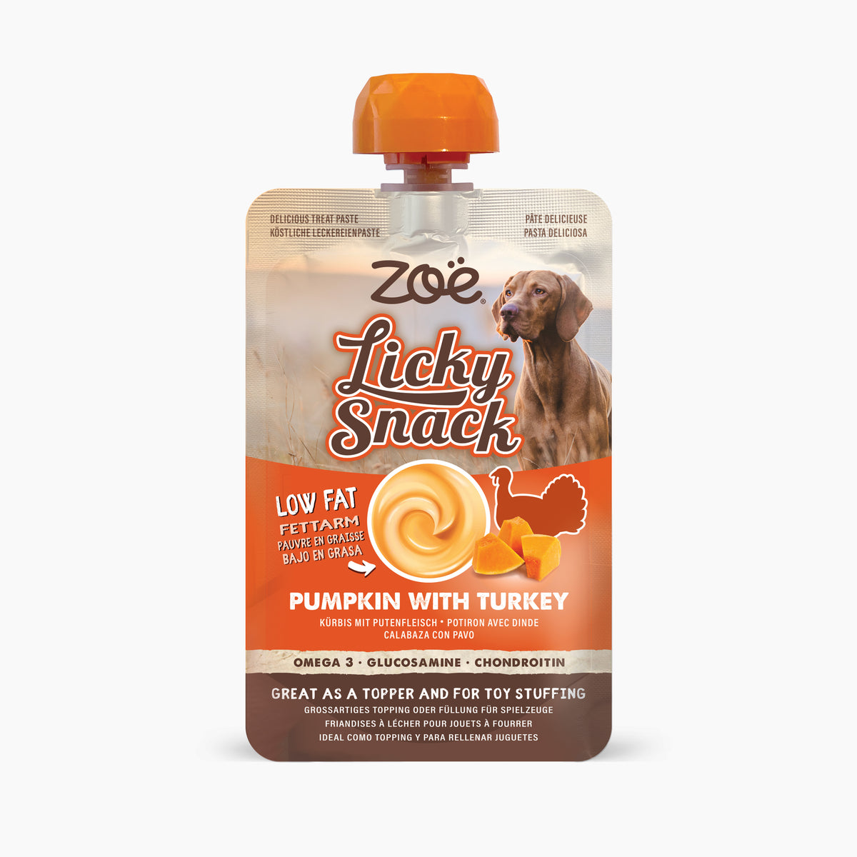 Zoe Licky Snack, Pumpkin with Turkey,85g