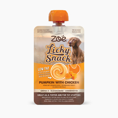 Zoe Licky Snack, Pumpkin w. Chicken, 85g