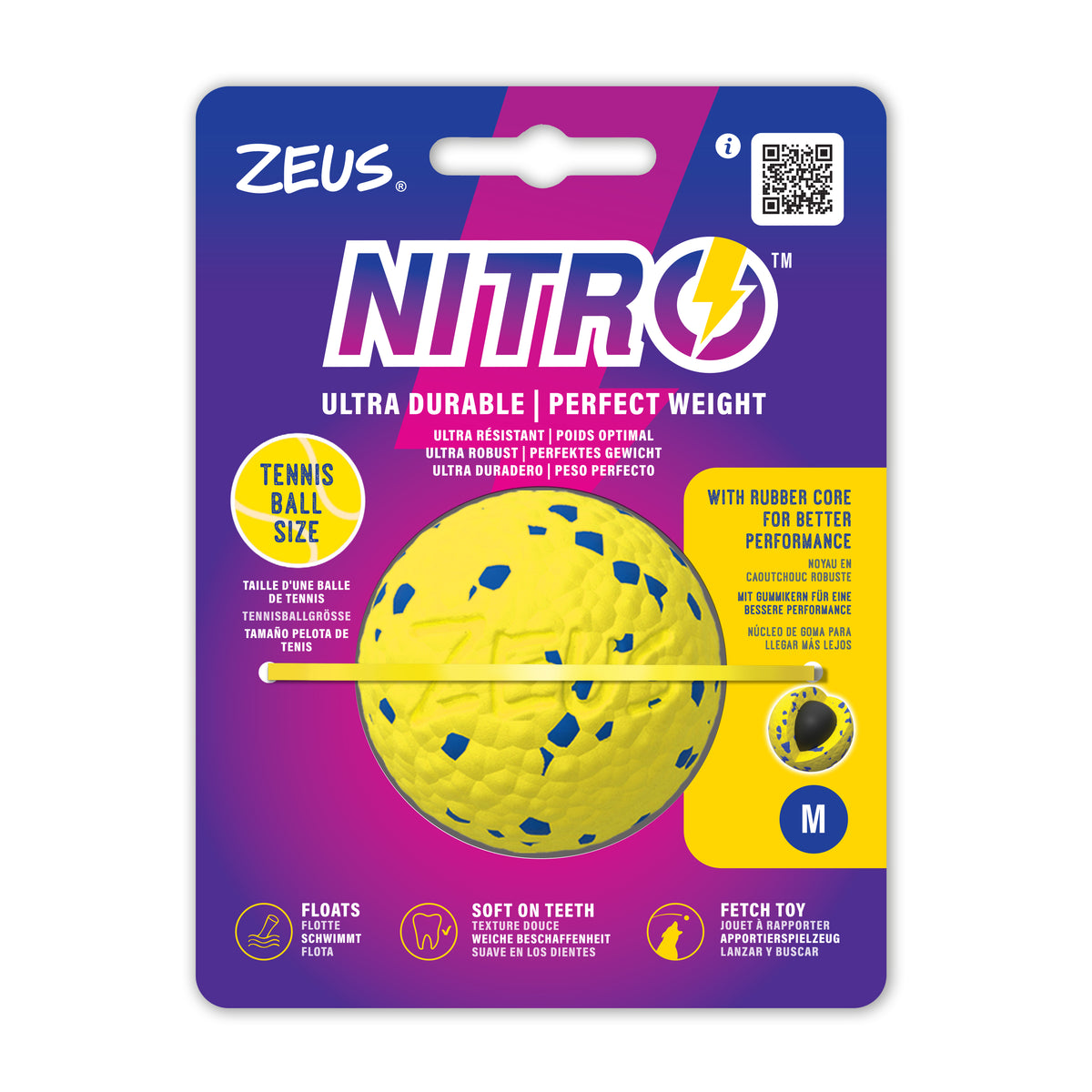 ZS Nitro Weighted Ball, M, Ψ6,3cm