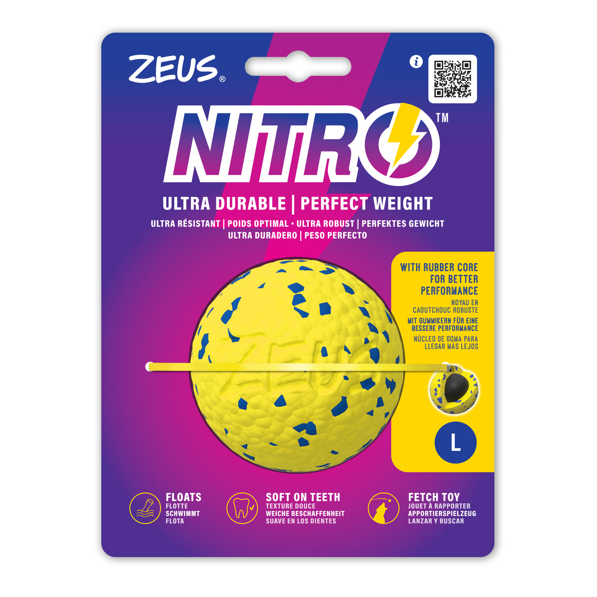 ZS Nitro Weighted, Ball, L, Ψ7,6cm