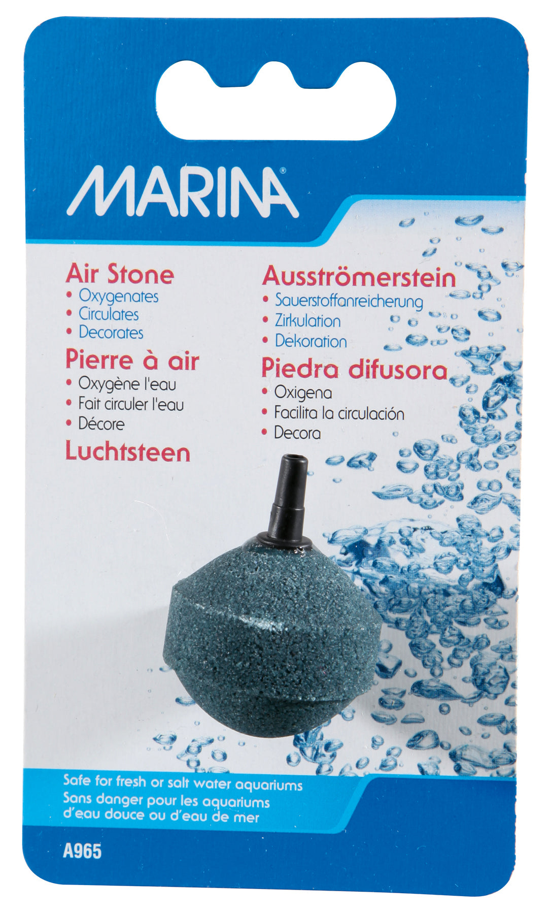 MA Cylinder Type Airstone, 1x3/16in-V