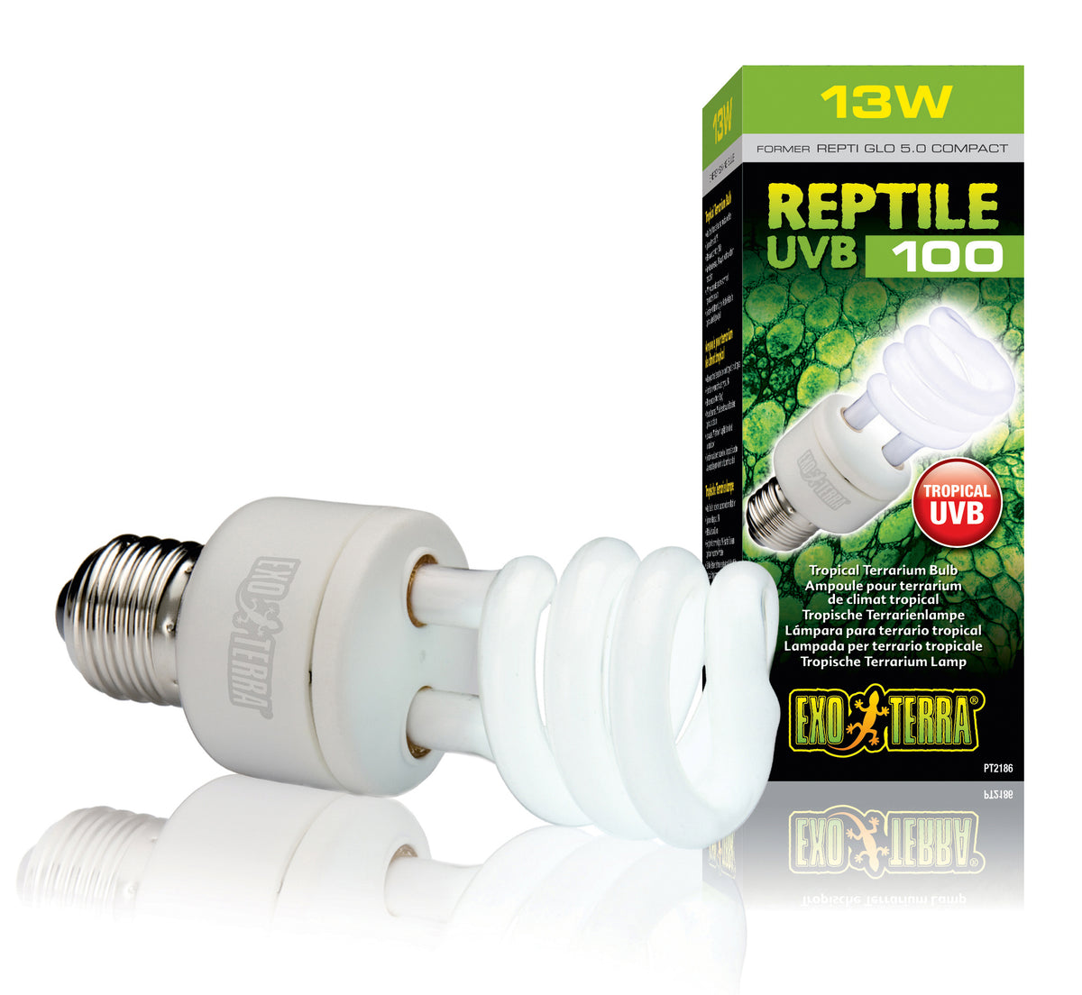 Ext Repti Glo 5.0 Tropic.Terr. 13W-V