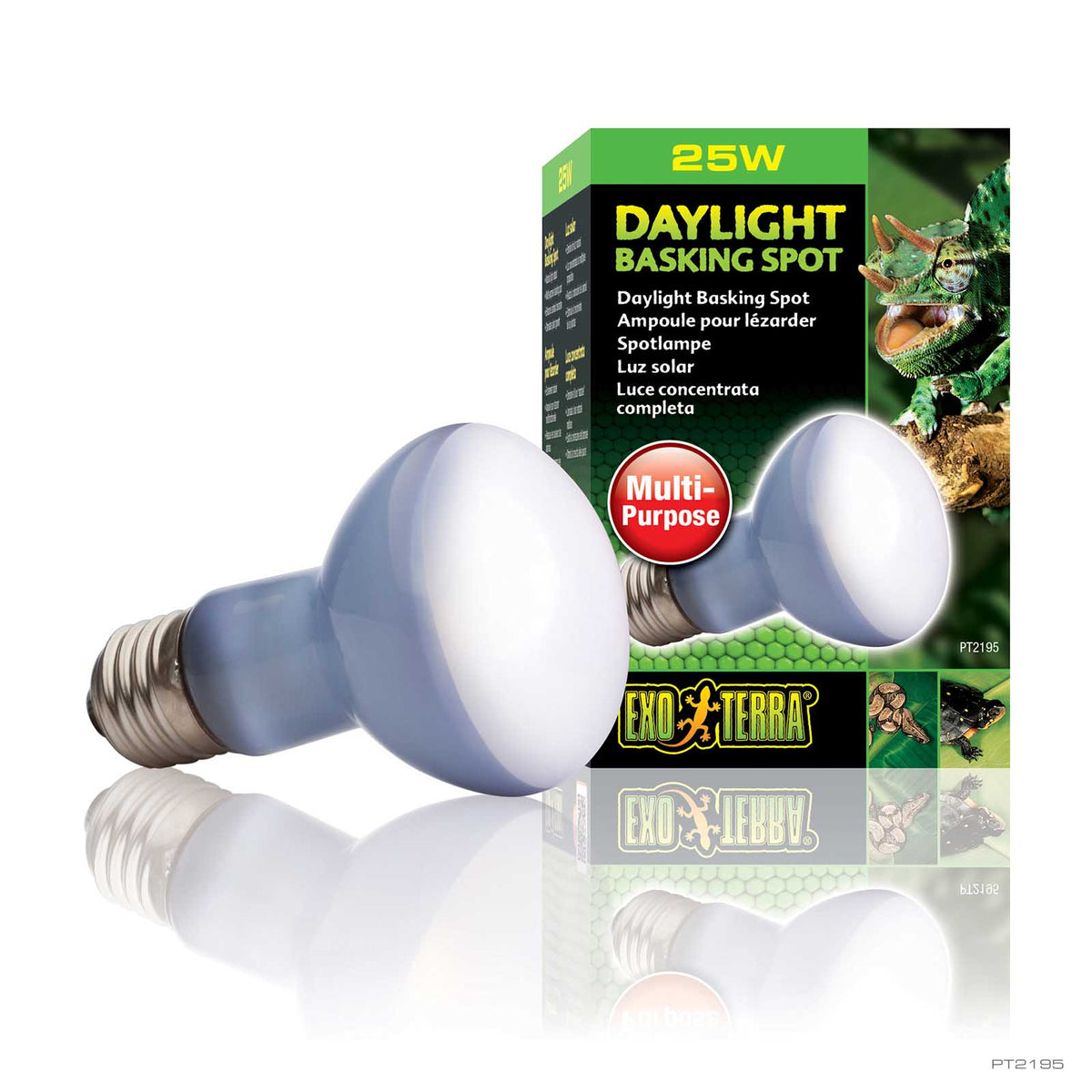 EX Sun Glo Basking Spot Lamp R63, 25W