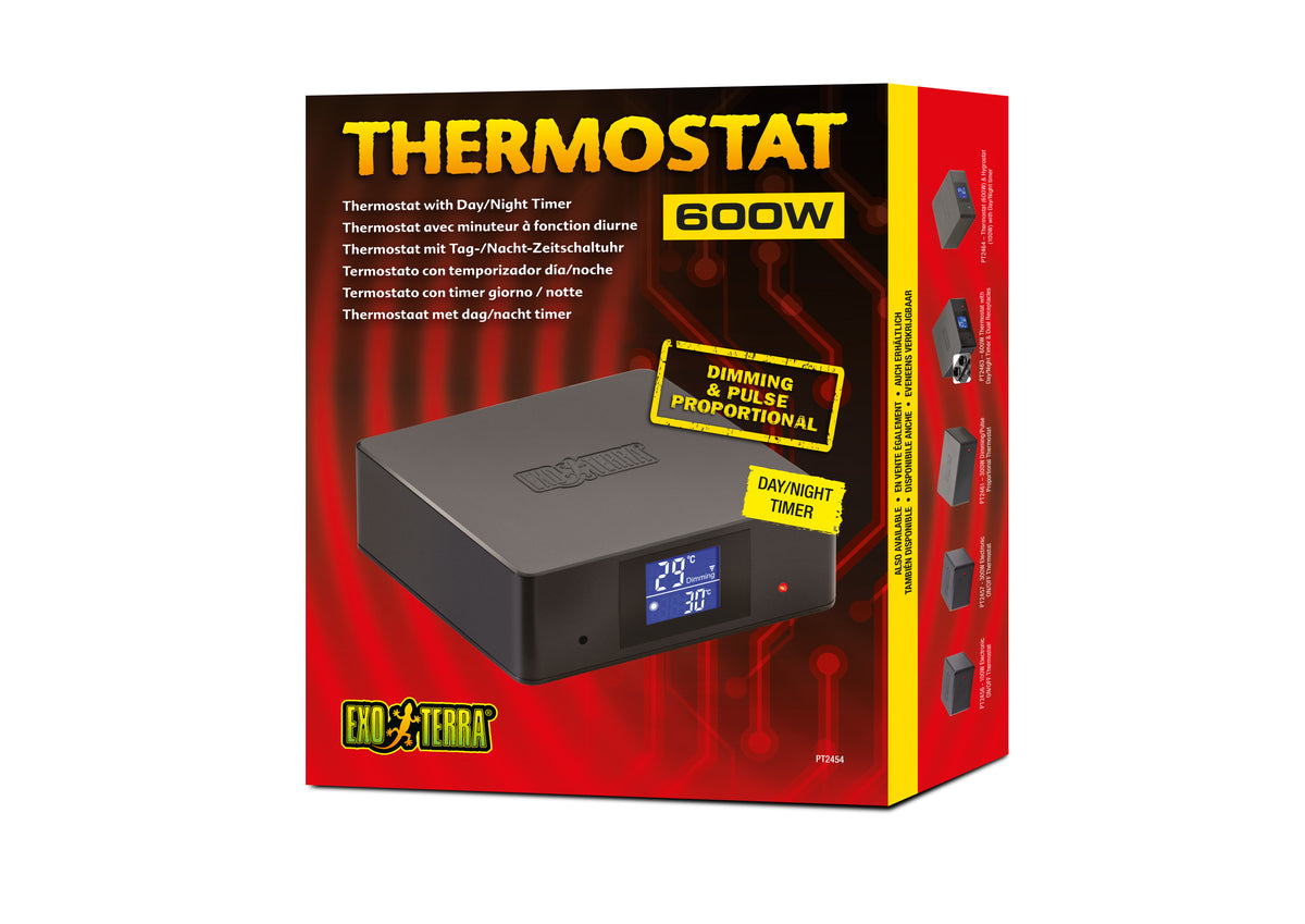 EX Thermostat 600W with Day/Night Timer