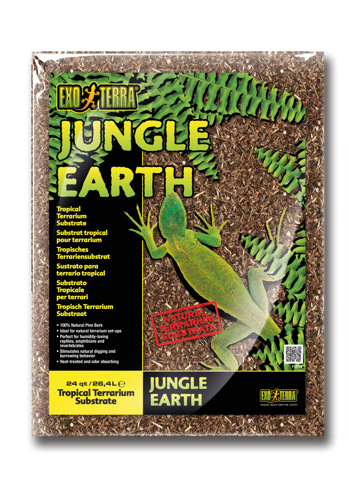 Exo Terra Jungle earth 24Quart-V