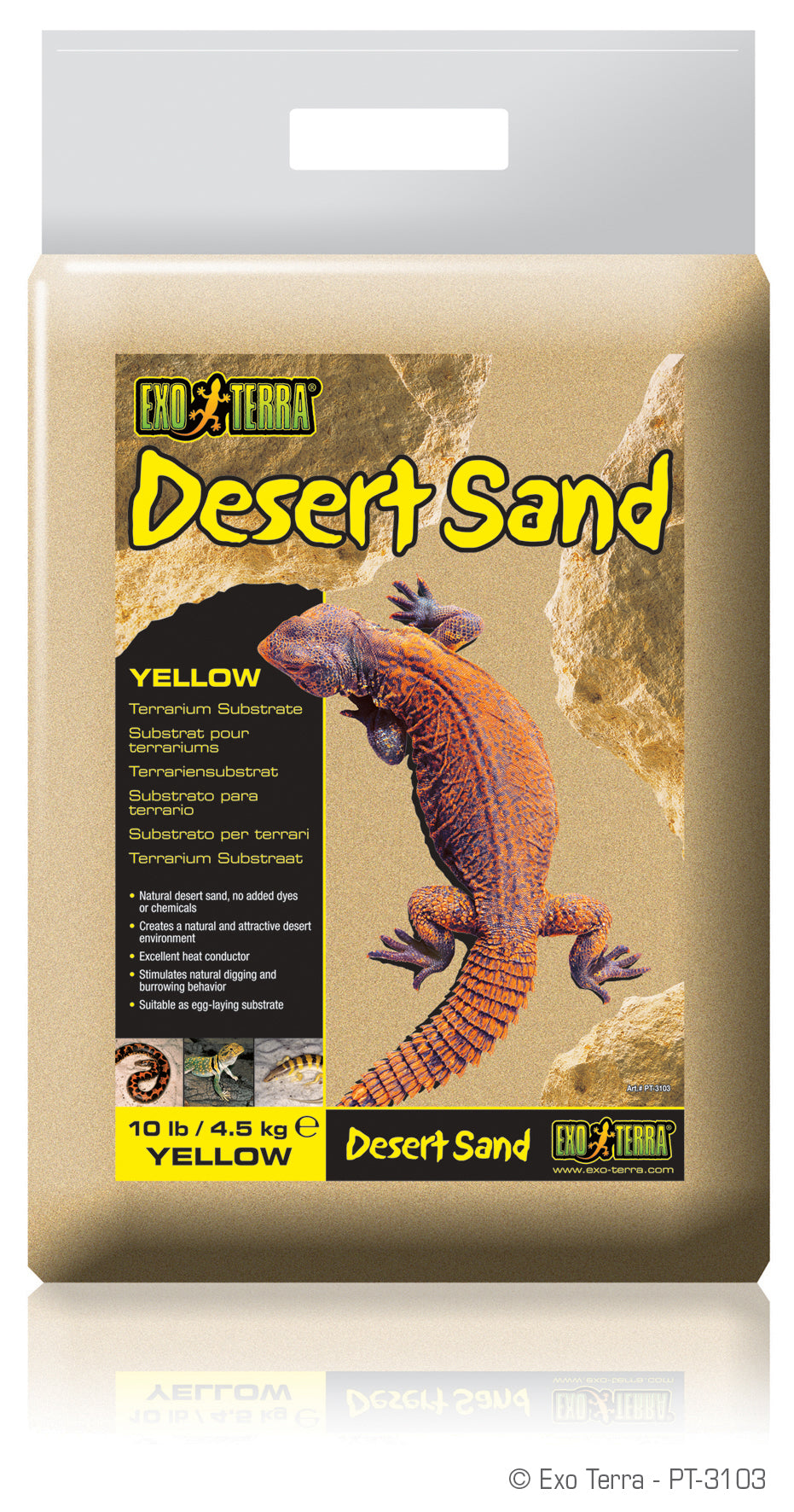 EXT Desert Sand Yellow Gravel 4.5kg-V