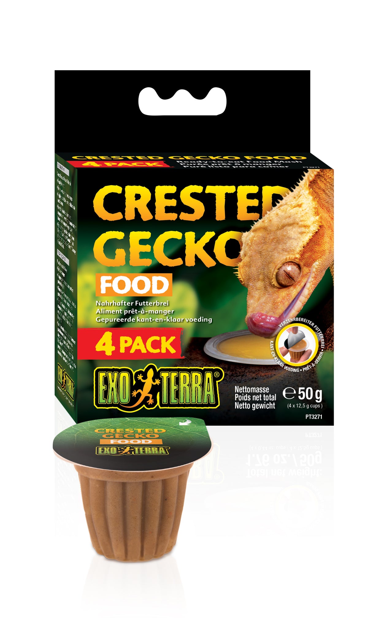 Crested Gecko Food, 4-Pack