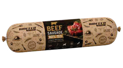 Biofeed Beef Sausage for dogs 900g