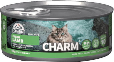 CHARM Cat wet food Lamb Pate 85gr