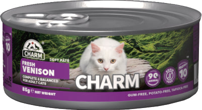 CHARM Cat wet food Venison Pate 85gr