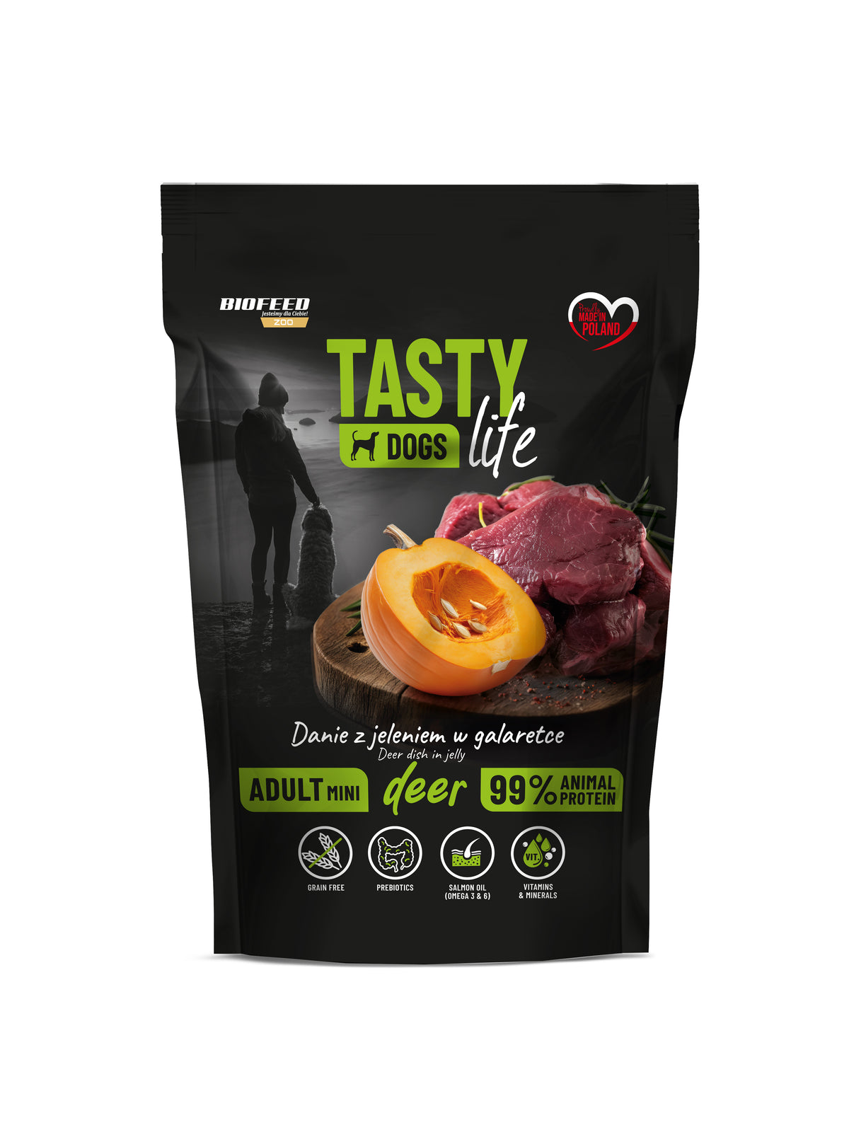 TASTY DOG'S LIFE MINI VENISON 150gr