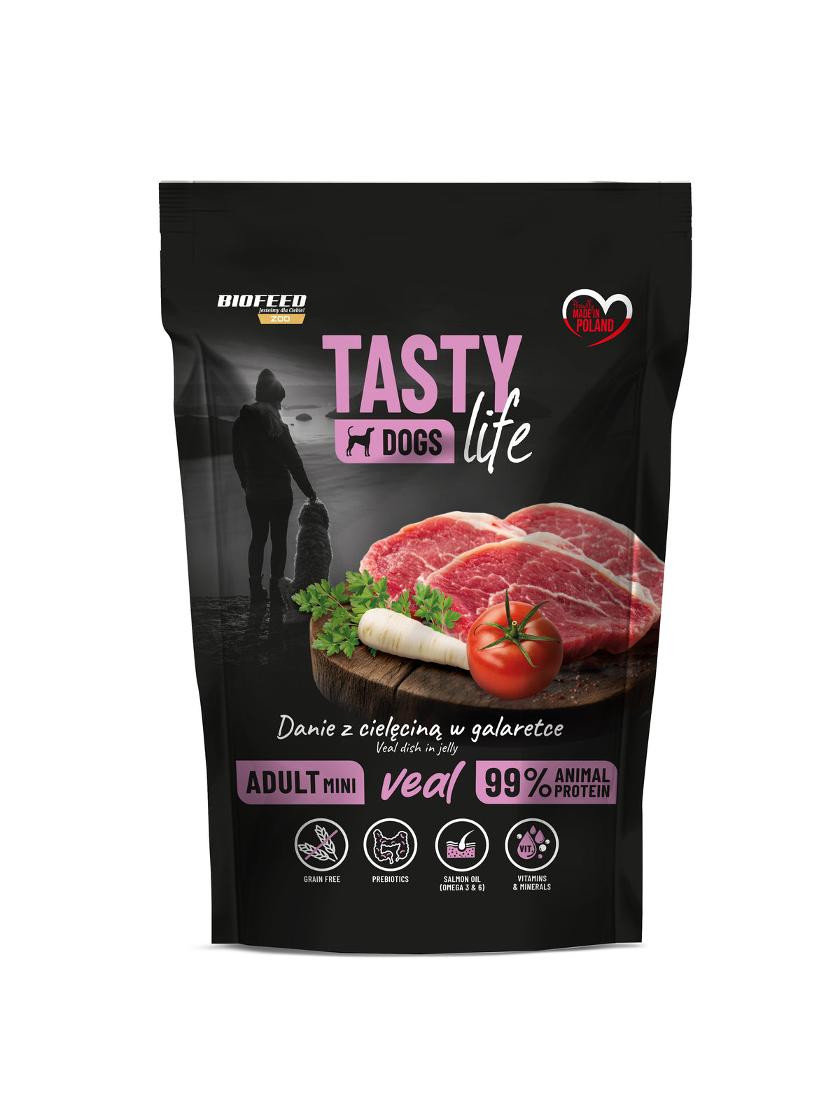 TASTY DOG'S LIFE MINI VEAL 150gr