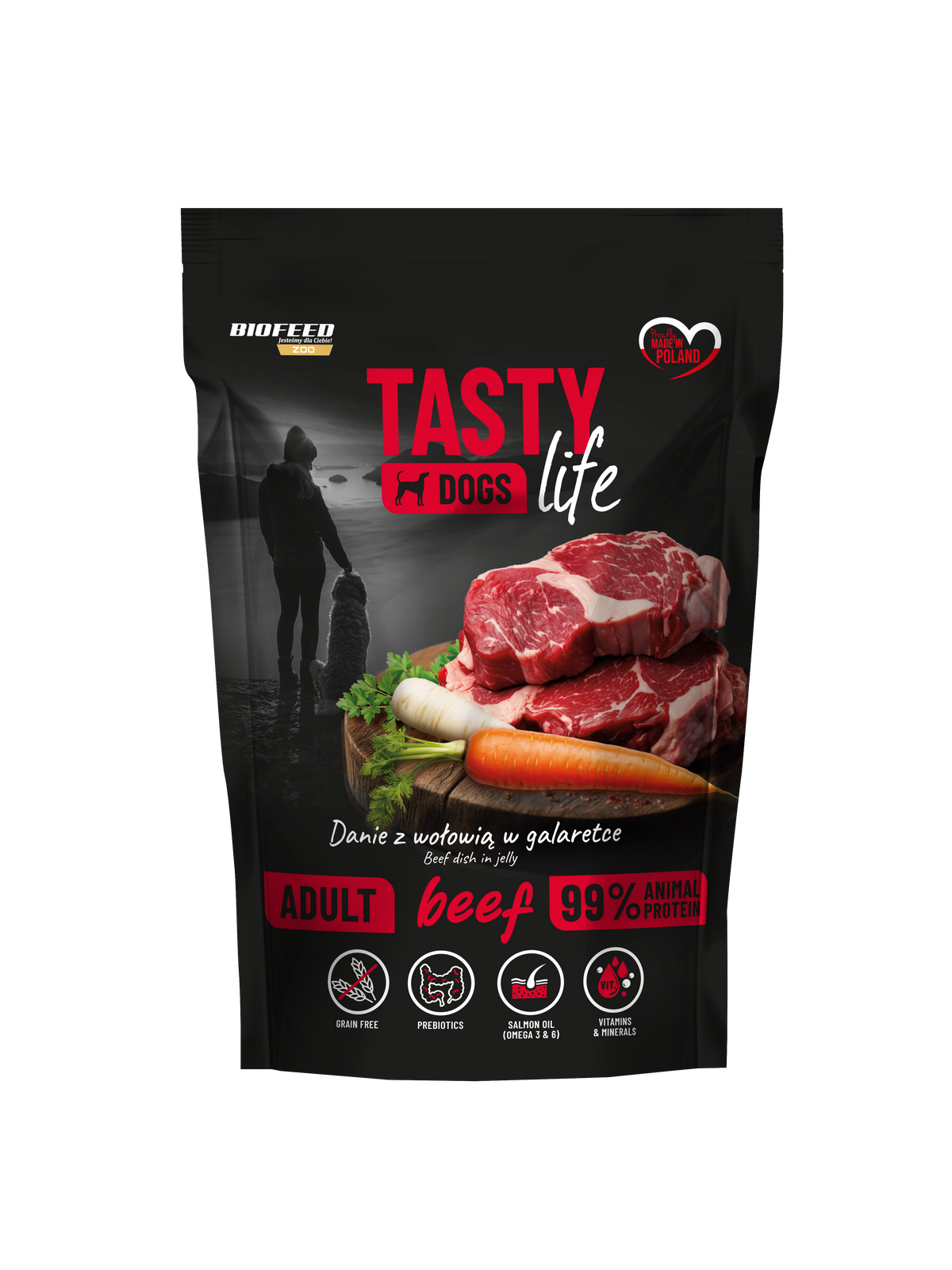 TASTY DOG'S LIFE BEEF 500gr