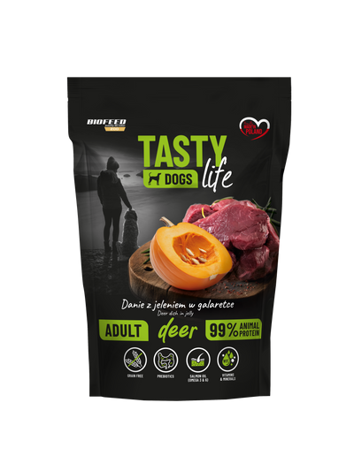 TASTY DOG'S LIFE VENISON 500gr