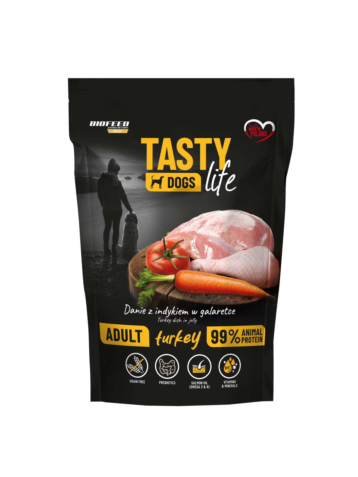 TASTY DOG'S LIFE TURKEY 500gr